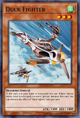 Duck Fighter Yu-Gi-Oh card
