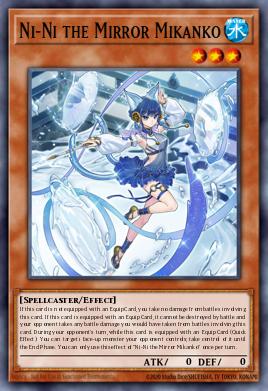 Ni-Ni the Mirror Mikanko Yu-Gi-Oh card