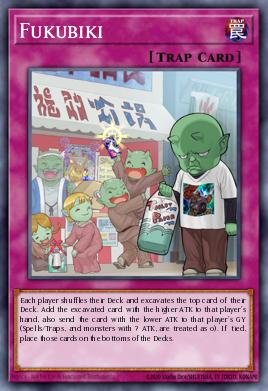 Fukubiki Yu-Gi-Oh card