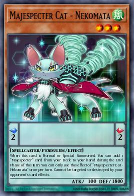 Majespecter Cat - Nekomata Yu-Gi-Oh card