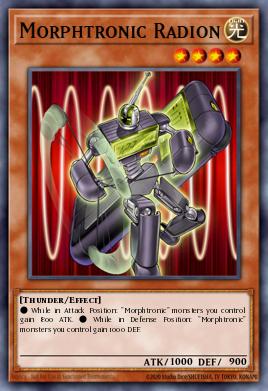 Morphtronic Radion Yu-Gi-Oh card