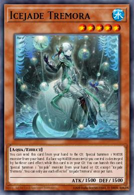 Icejade Tremora Yu-Gi-Oh card