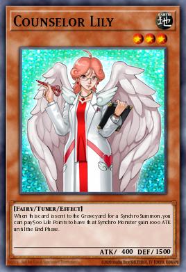 Counselor Lily Yu-Gi-Oh card