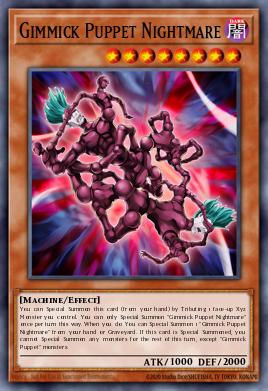 Gimmick Puppet Nightmare Yu-Gi-Oh card