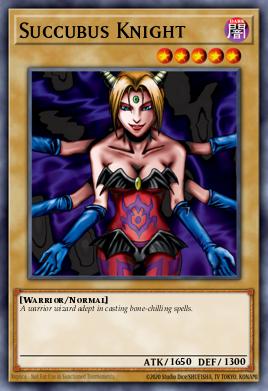 Succubus Knight Yu-Gi-Oh card