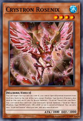 Crystron Rosenix Yu-Gi-Oh card