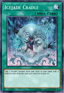 Icejade Cradle Yu-Gi-Oh card