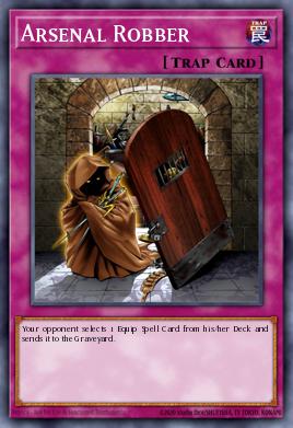 Arsenal Robber Yu-Gi-Oh card
