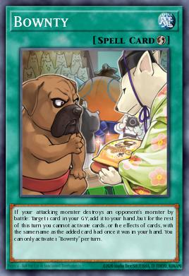 Bownty Yu-Gi-Oh card