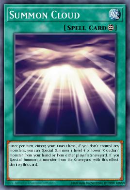 Summon Cloud Yu-Gi-Oh card