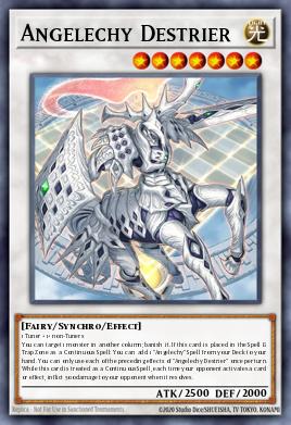 Angelechy Destrier Yu-Gi-Oh card