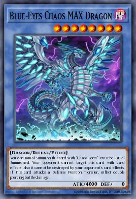 Blue-Eyes Chaos MAX Dragon Yu-Gi-Oh card