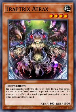 Traptrix Atrax Yu-Gi-Oh card