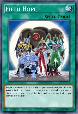 Fifth Hope Yu-Gi-Oh card