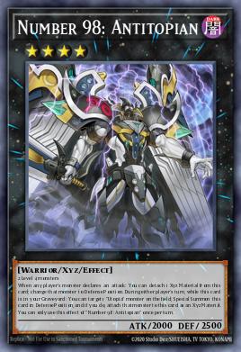 Number 98: Antitopian Yu-Gi-Oh card