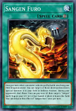 Sangen Furo Yu-Gi-Oh card