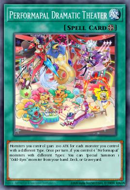 Performapal Dramatic Theater Yu-Gi-Oh card