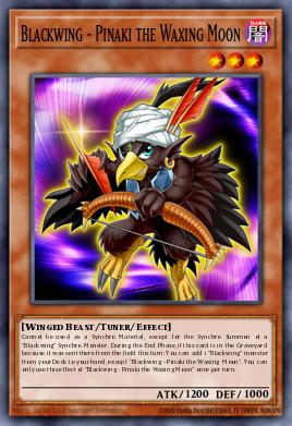 Blackwing - Pinaki the Waxing Moon Yu-Gi-Oh card