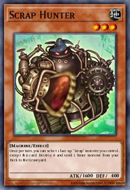 Scrap Hunter Yu-Gi-Oh card