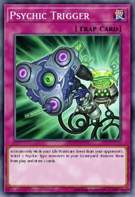 Psychic Trigger Yu-Gi-Oh card