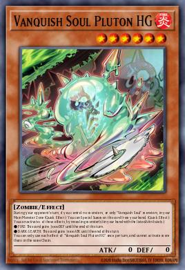 Vanquish Soul Pluton HG Yu-Gi-Oh card