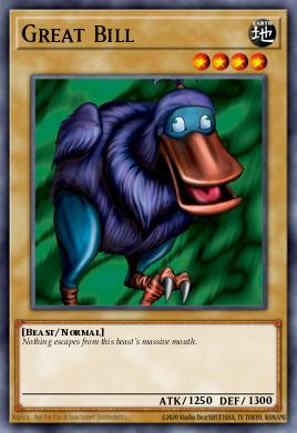 Great Bill Yu-Gi-Oh card