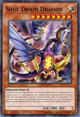 Soul Drain Dragon Yu-Gi-Oh card