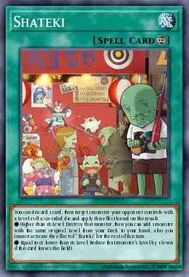 Shateki Yu-Gi-Oh card