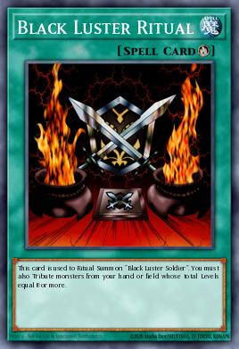 Black Luster Ritual Yu-Gi-Oh card