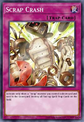 Scrap Crash Yu-Gi-Oh card