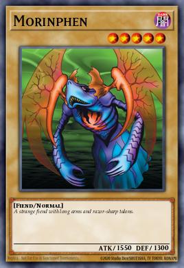 Morinphen Yu-Gi-Oh card