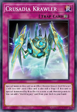 Crusadia Krawler Yu-Gi-Oh card