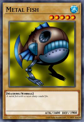 Metal Fish Yu-Gi-Oh card