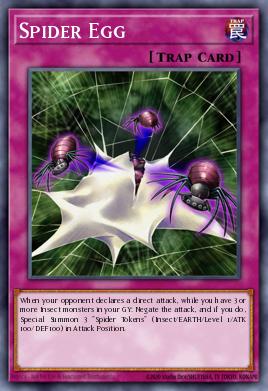 Spider Egg Yu-Gi-Oh card