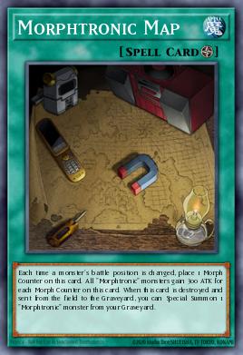 Morphtronic Map Yu-Gi-Oh card