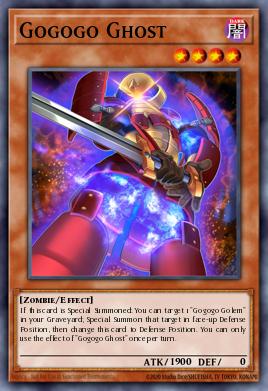 Gogogo Ghost Yu-Gi-Oh card