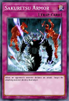 Sakuretsu Armor Yu-Gi-Oh card