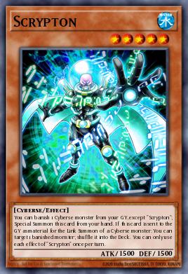 Scrypton Yu-Gi-Oh card