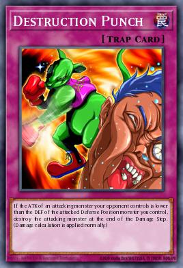 Destruction Punch Yu-Gi-Oh card