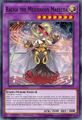 Bacha the Melodious Maestra Yu-Gi-Oh card