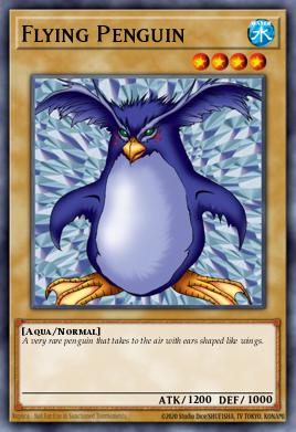 Flying Penguin Yu-Gi-Oh card