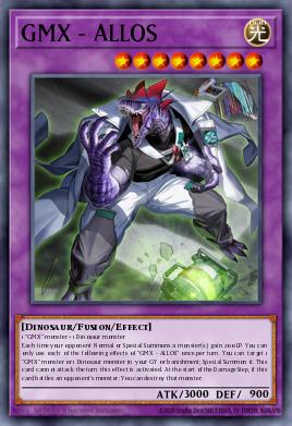 GMX - ALLOS Yu-Gi-Oh card