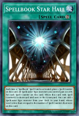 Spellbook Star Hall Yu-Gi-Oh card