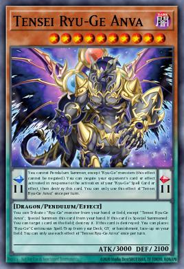 Tensei Ryu-Ge Anva Yu-Gi-Oh card