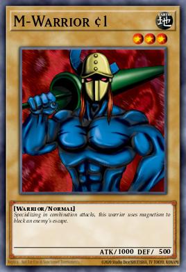 M-Warrior #1 Yu-Gi-Oh card