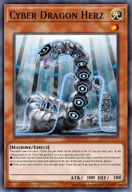 Cyber Dragon Herz Yu-Gi-Oh card
