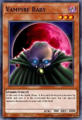 Vampire Baby Yu-Gi-Oh card