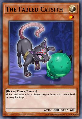 The Fabled Catsith Yu-Gi-Oh card