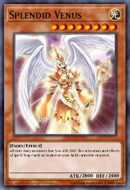 Splendid Venus Yu-Gi-Oh card