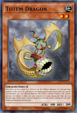 Totem Dragon Yu-Gi-Oh card